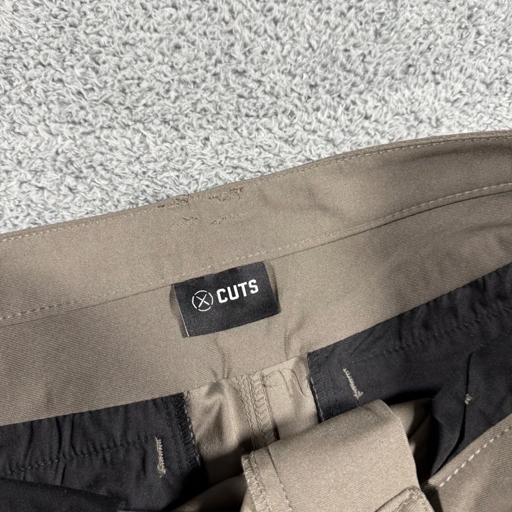 Lot of 2 Cuts AO Slim Fit Pants Mens 33x29 Performance Golf Chino Stretch Comfo